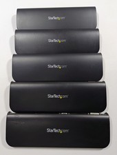 Lot Of 5 StarTech USB3SDOCKHDV USB 3.0 HDMI DVI VGA Docking Stations - No Power picture