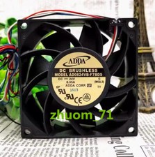 1PC ADDA AD0824VB-F7BDS 8038 24V 0.95A 4-Pin 8cm cooling fan picture