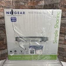 Netgear N150 4-Port Wireless Router WNR1000 NIB Sealed NOS  picture
