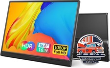Monitor de viaje, pantalla IPS nítida de grado A con baja emisión de luz azul US picture