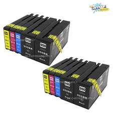 10PK High Yield ink for HP 950XL 951 XL OfficeJet Pro 8100 8600 8610 8620 picture