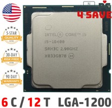 10th Gen Intel Core i5-10400 CPU 2.9GHz (Turbo 4.3GHz) 6-Core 12M LGA-1200 SRH3C picture