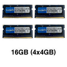 16GB (4x4GB) DDR3-1066 SODIMM Kit PC3-8500S 1066Mhz 2Rx8 1.5V CL7 RAM picture