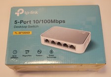 NEW SEALED TP-Link TL-SF1005D 5-Port 10/100Mbps Fast Ethernet Desktop Switch picture