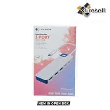 Hyper - HyperDrive Flex 5 Port USB-C Hub - Blue - 4K HDMI - HD4101 picture