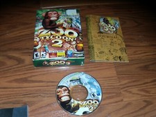 Zoo Tycoon 2 (PC, 2004) CD-ROM Game with small box and Journal  picture