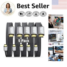 6ft USB Type-C to HDMI Cable 5-Pack - 4K Ready for Ultimate Clarity picture