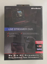 GENUINE AVerMedia Live Streamer DUO Webcam Bundle - BO311D - NEW/SEALED picture