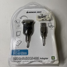 IOGEAR USB To Serial Adapter (GUC232A) Brand New In Package Never Used picture