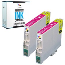 CMYi 2-PK Compatible T060 Magenta Ink Cartridge for Epson Stylus CX4200 CX4800 picture