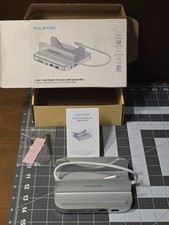 PULWTOP Mac Mini M4 / M4 Pro Vertical USB C Hub & Stand - 9 in 1 picture