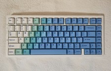 MCHOSE G75 Pro Tri-mode Gasket Structure Gaming Mechanical Keyboard - White/Blue picture