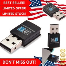 Enhanced 300Mbps WiFi Dongle - Universal Compatibility for Fast Connections picture