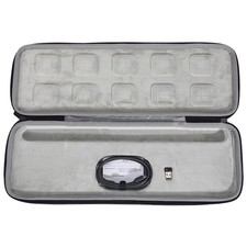 Reusable Plastic Keyboard Protective Case with Zipper Shockproof Black Cover picture