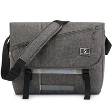 OIWAS Messenger Bag for Women - Canvas 15.6 Inch Laptop Satchel Computer Briefca picture