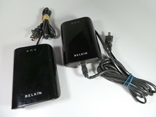 BELKIN F5D4074-S v1 200mb Powerline HD Network Ethernet Adapters - 2 picture