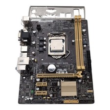 ASUS H81M-A DDR3 SDRAM LGA 1150/Socket H3 Motherboard W/I3-4130 SR1NP picture