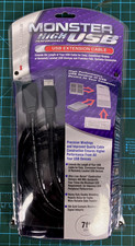 Monster High Performance USB Extension Cable 7ft Fast Reliable Connect New picture