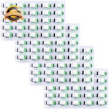 100 Pack SC APC Fiber Optic Coupler Keystone Jack Cable Adapter picture