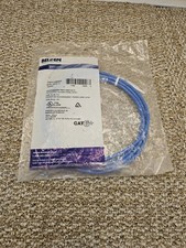 (QTY 5) BELDEN C601106007: 7 ft. Blue CAT6+ Patch Cord, 24 AWG Solid, CMR picture
