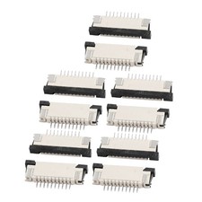 10 Pcs Bottom Port 10Pin 1.0mm Pitch FFC FPC Ribbon Sockets Connector picture