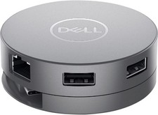 Dell DA310 USB-C Mobile Adapter, 7-in-1 Type C Compatible Dock - Gray picture