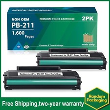 2PK PB-211 Toner With Chip For Pantum  P2500W M6550NW M6600W M6600NW picture