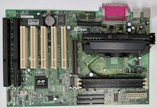 AOpen AX63 Pro Slot 1 ISA AGP Retro Motherboard + Intel Pentium III 500MHz + 128MB picture