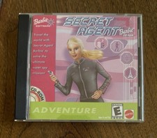 Barbie Secret Agent PC CD-ROM Complete w/ Manual Windows 95 98 2000 Me Game picture