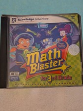 Math Blaster for 2nd Grade PC MAC CD-ROM 1999 Knowledge Adventure Educational picture