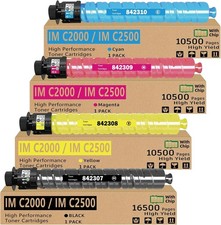 Compatible w/ Ricoh IM C2000 IM C2500 Toner Set 4 Pack w Chip High Yield NEW picture