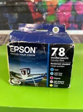 Epson  78 Standard Capacity Ink Cartridges EXP 06/2016 5 Pack Genuine T078920 picture