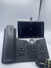 Cisco CP-8865-K9 IP Video Phone With Power Cable Tested  picture