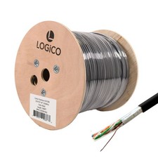Cat5e Shielded 1000FT Network Cable Outdoor Direct Burial 24AWG Pure Copper picture