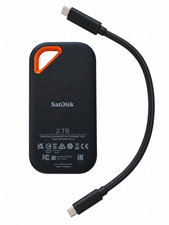 SanDisk Extreme PRO V2 2TB USB-C Portable External SSD 2000MB/s - SDSSDE81-2T00 picture