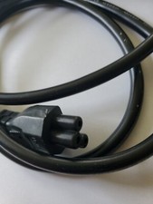 Power Cord Cable 3 Male Prong Standard PC Computer TV Monitor 54