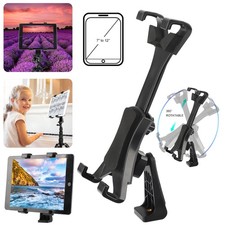 Tablet Tripod Mount Clamp Holder Bracket 1/4”Thread Adapter For 7-12