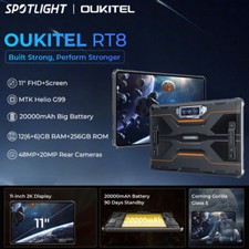 Oukitel RT8 4G Rugged Tablet Mobile Android WIFI Smartphone Waterproof 12+256GB picture
