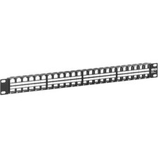 Tripp Lite 48-Port Rack-Mount Unshielded Blank Keystone/Multimedia Patch Panel picture