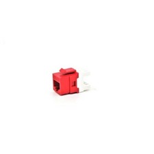 Belden AX104190 Category 6+ RJ45 KeyConnect Style Red Modular Jack picture
