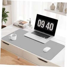 Leather Desk Mat, Desk Pad for Keyboard and Mouse 23.6