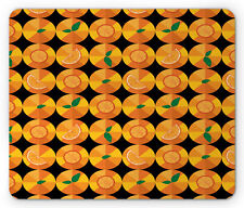 Ambesonne Orange Style Mousepad Rectangle Non-Slip Rubber picture