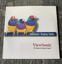 ViewSonic Display Suite ViewSaver Screen Saver Multimedia CDRom Software Windows picture