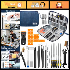 50-Piece 3D Printer Tool Kit - Essential Accessories for FDM/SLA Printers, Nozzl picture