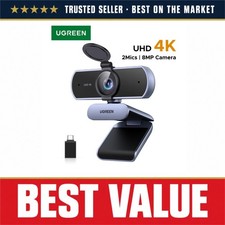 UGREEN 4K Webcam 8MP USB Web Camera with Autofocus & Dual Mics for PC picture