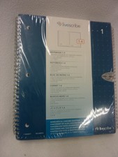 LIVESCRIBE NOTEBOOK 1-4 (SET OF 4 NOTEBOOKS) 100 SHEETS PER NOTEBOOK NEW picture