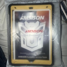 Ambison Tablet Protective Case iPad 10.2 Black & Yellow  picture