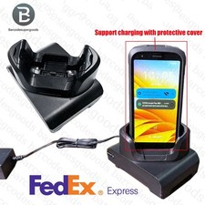 Battery Single Slot USB / Charging Cradle for Zebra TC53 TC58 Scanner picture