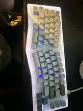 Custom Mechanical Keyboard:Akko Acr Pro Alice Plus With Lubed Banana Splits picture