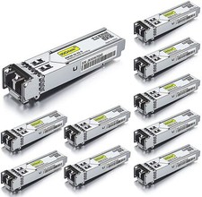 Lot of 10 For Cisco GLC-SX-MMD Transceiver, 1000Base-SX, 1G SFP Multi-Mode 550m picture